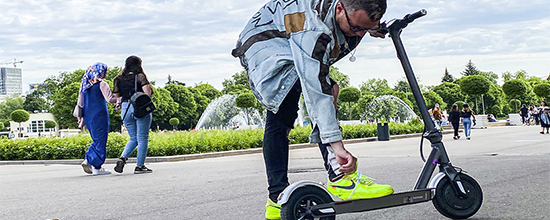 Элетросамокат не едет